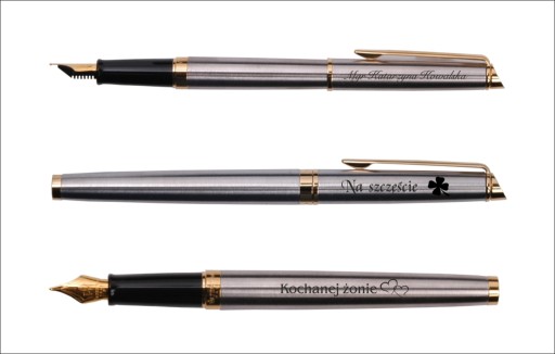 Ручка WATERMAN Hemisphere черная GT в футляре С ГРАВИРОВКОЙ