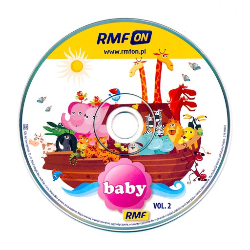 RMF ON BABY VOL.2 - 1 CD - PSZCZÓŁKA MAJA JAGÓDKA
