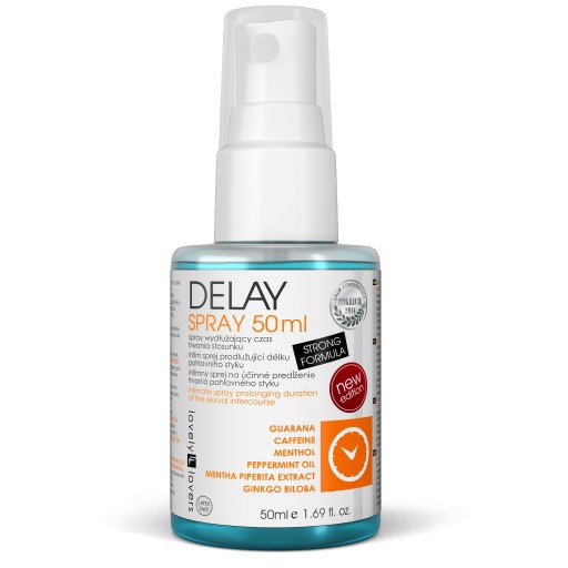 DELAY Spray 50ml ZNIECZULA CZŁONKA OPÓŹNIA WYTRYSK