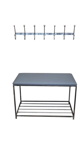 REX SET кованая полка, шкаф, вешалка для обуви, 70 см