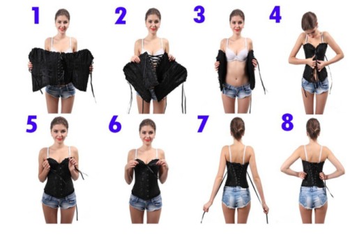 Slimbing Corset+Thong нижнее белье Sexy L