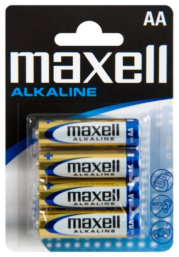 MAXELL LR6 ЩЕЛОЧНЫЕ БАТАРЕИ AA 12 шт.