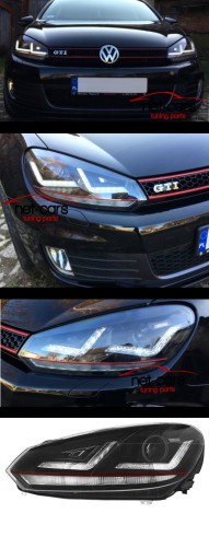 REFLEKTORY GOLF 6 LED OSRAM HELLA XEONON GTI GT B