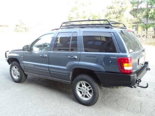 ЗАДНИЙ БАМПЕР JEEP GRAND CHEROKEE WJ STEEL