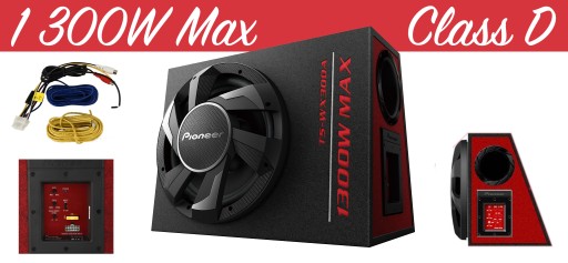 PIONEER TS-WX300A АКТИВНЫЙ САБВУФЕР + УСИЛИТЕЛЬ