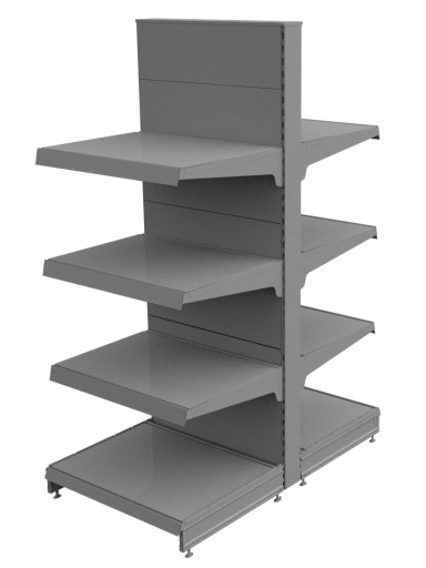 MAGO SHOP SHELF, металлическая гондола, 150/60/82