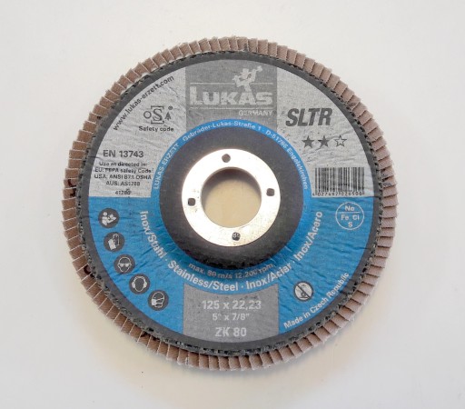 SLAP DISC LUKAS SLTR INOX 125 гр 80