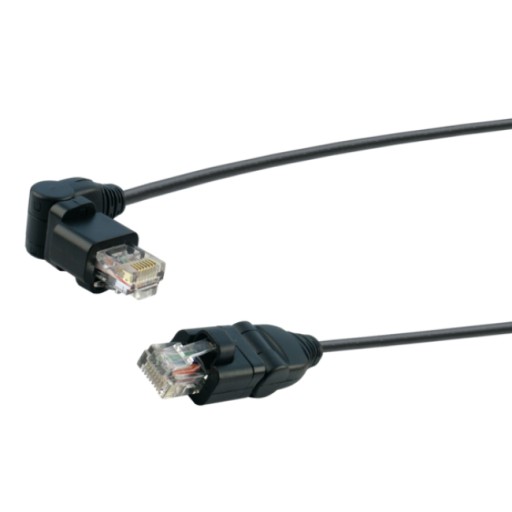 KABEL SIECIOWY UTP LAN KAT5 2 M RUCHOME RJ45 360*