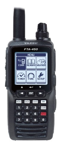 YAESU FTA-450-L RADIO LOTNICZE RĘCZNE 5W JAPAN