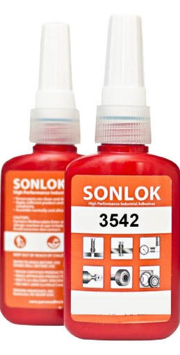 SONLOK GLUE 3542 ГИДРАВЛИЧЕСКИЙ ГЕРМЕТИК 50мл для резьбы коричневый 542