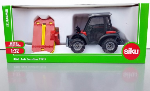 SIKU 3068 Aebi TerraTrac TT211 с косилкой 1:32