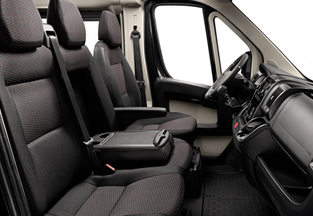 Чехлы на подлокотник MERCEDES SPRINTER VW CRAFTER 7seater DOKA