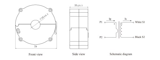 SCT018R-50A/5A 5% PrzekŁadnik Prądowy