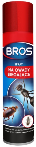 BROS SPRAY NA BIEGAJĄCE MRÓWKI I KARALUCHY 300ML