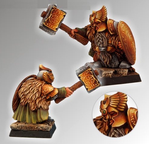 Dwarf Ducal Guard 28 мм Scibor 28FM0020 Карлик