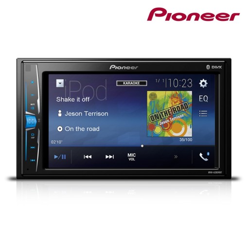 РАДИО PIONEER MVH-A200VBT USB BT ЦВЕТНАЯ РАСПРОДАЖА