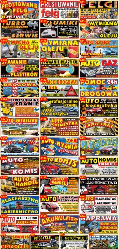 BANER AUTO MYJNIA pranie tapicerki czyszczenie
