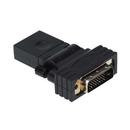 Адаптер Адаптер поворотный HDMI - DVI 24+1 F/M