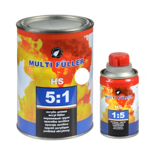 АКРИЛОВАЯ ГРУНТОВКА MULTI FULLER HS 5:1 белая