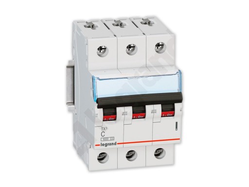 Автоматический выключатель LEGRAND TX3 3P C10A 403543