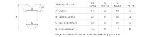 ЖЕНСКИЙ БАЛЕТ ТАНЦЕВАЛЬНЫЙ КОРОТКИЙ РУКАВ X3 GBO L