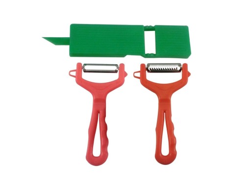 TEMPERÓWKA, NOŻ SPIRALA 2szt, OBIERACZKA 2szt ,CARVING KRAJACZ JULIENNE #23