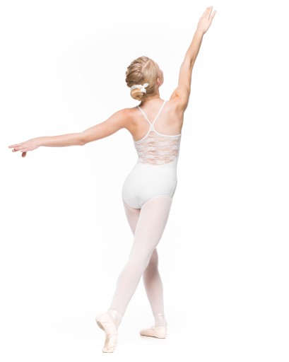BODY BALETOWE LYCRA STRÓJ TANECZNY X2 IB 146/152