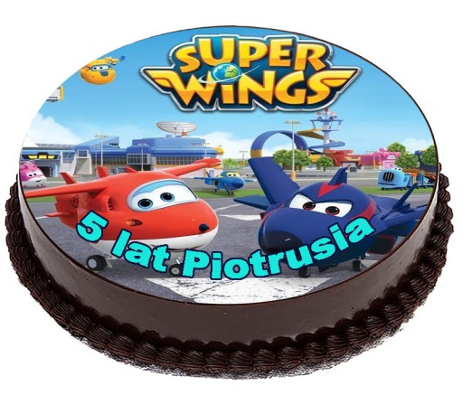 ТОРТ ТОРТ Super Wings Fairy Tale Самолеты 20см