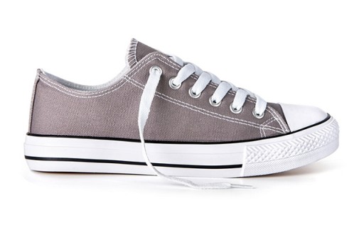 Buty sportowe TRAMPKI Szare GREY 36 Tenisówki P4