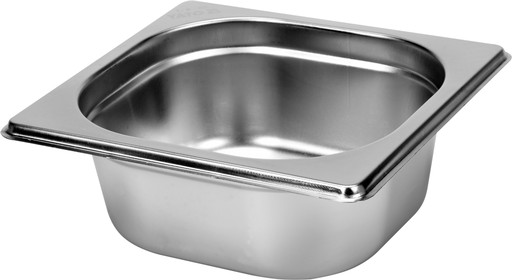 POJEMNIK GASTRONOMICZNY GN1/6 65mm STAL NIERDZEWNA