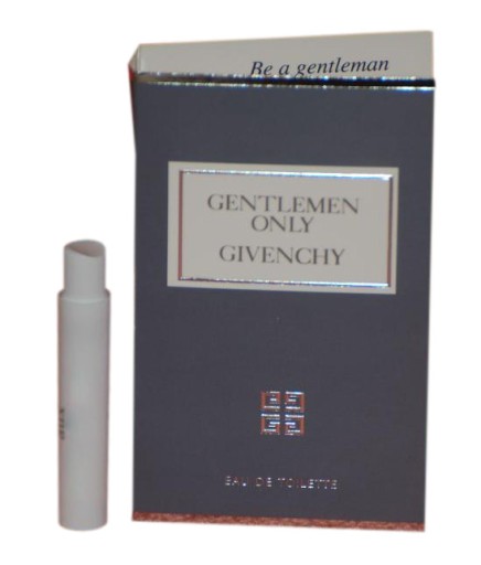 GIVENCHY GENTLEMEN ONLY пробник 1мл