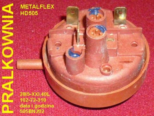 ГИДРОСТАТ METALFLEX HD 505BN2 02