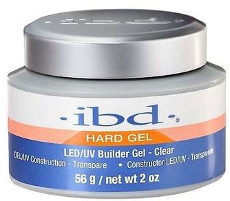 IBD Hard Gel Builder Прозрачный светодиодный/УФ-гель 56 г (1781)