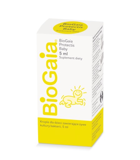 BIOGAIA PROTECTIS BABY 5 мл ПРОБИОТИК - стеклянная бутылка