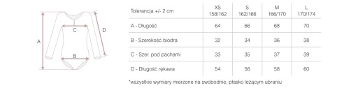 БАЛЕТНОЕ БОДИ ГИМНАСТИЧЕСКАЯ ОДЕЖДА BALLET X3 HC XS