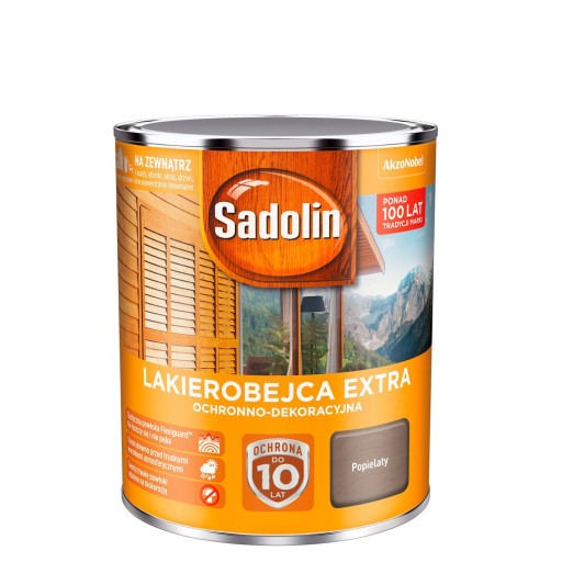 Морилка Sadolin EXTRA 0,75л пепельно-серая