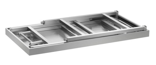 ГАСТРОНОМИЧЕСКИЙ СКЛАДНОЙ СТОЛИК 120x60см INOX