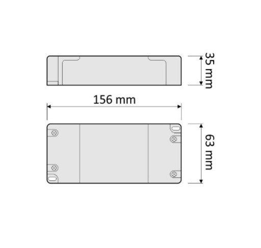 Светодиодный трансформаторный блок питания 80Вт Design Light 12В