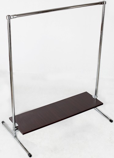 STOJAK Z PÓŁKĄ 105x125x60 WIESZAK ODZIEŻOWY c1