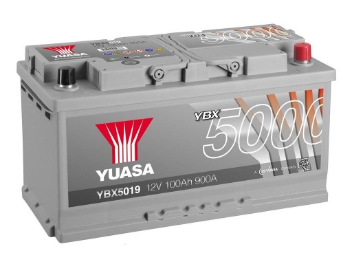 Аккумулятор Yuasa YBX5019 100Ач, 100 Ач, 900А, 353х175х190