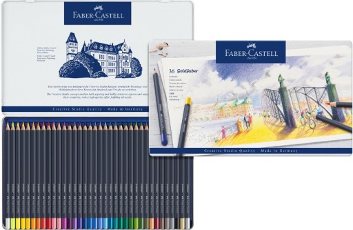 Карандаши FABER CASTELL Goldfaber 36 цветов