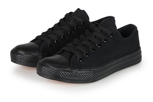 Спортивная обувь Кроссовки SNEAKERS полностью черные r39