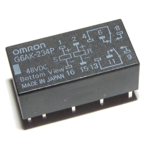 Przekaźnik G6AK-234P 48VDC OMRON cewka 48V