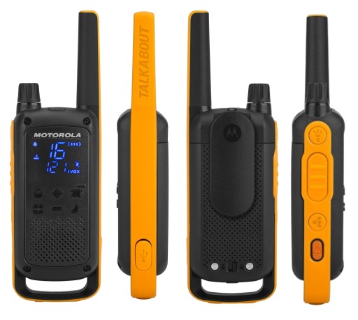 Рация Motorola T82 EXTREME QUAD PACK, набор из 4 предметов