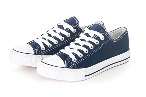 Buty dziecięce TRAMPKI tenisówki Granatowe 38 P4