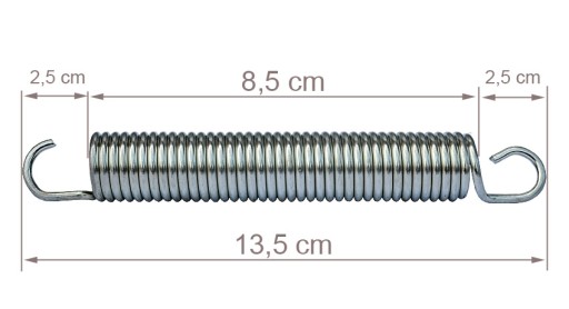 ПРУЖИНЫ ДЛЯ БАТУТА БАТУТ 13,5 СМ