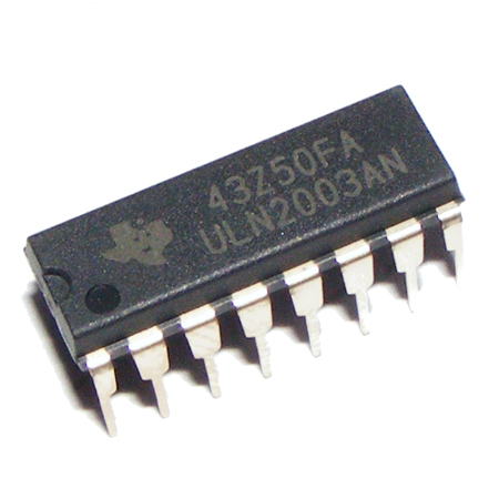 ULN2003AN 0,5 А 50 В 7xDarlington DIP16 x3 чип