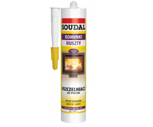 СИЛИКОНОВЫЙ УПЛОТНИТЕЛЬ ДЛЯ ПЕЧЕЙ ЧЕРНЫЙ SOUDAL 1500C