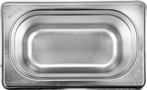 POJEMNIK GASTRONOMICZNY STALOWY GN1/9 100MM