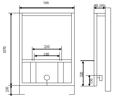 ПОДСТАВКА ДЛЯ БИДЕ ОКОЛО ROCA GEBERIT GROHE